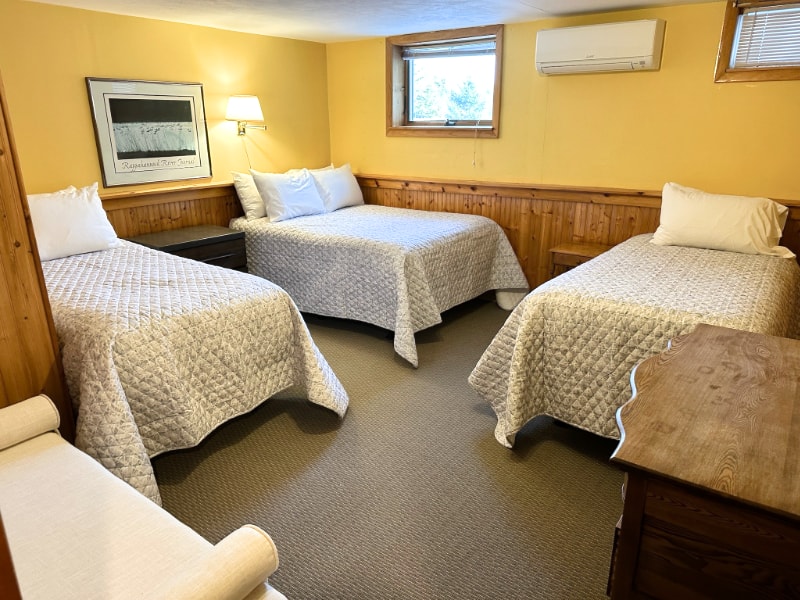 Grey Ghost suite bedroom