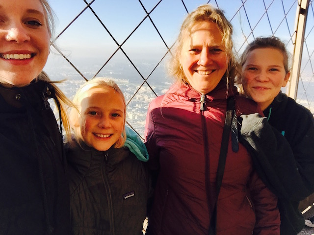 Carina and daughters