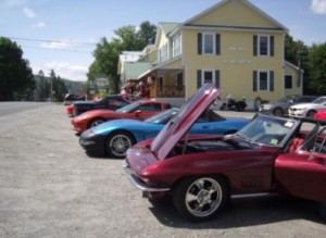 Corvettes at Gray Ghost Inn