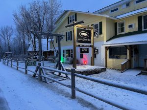 Gray Ghost Inn - winter exterior