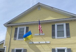 Gray Ghost Ukrainian Flag