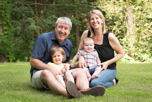 Eamon, Cary and the kids
